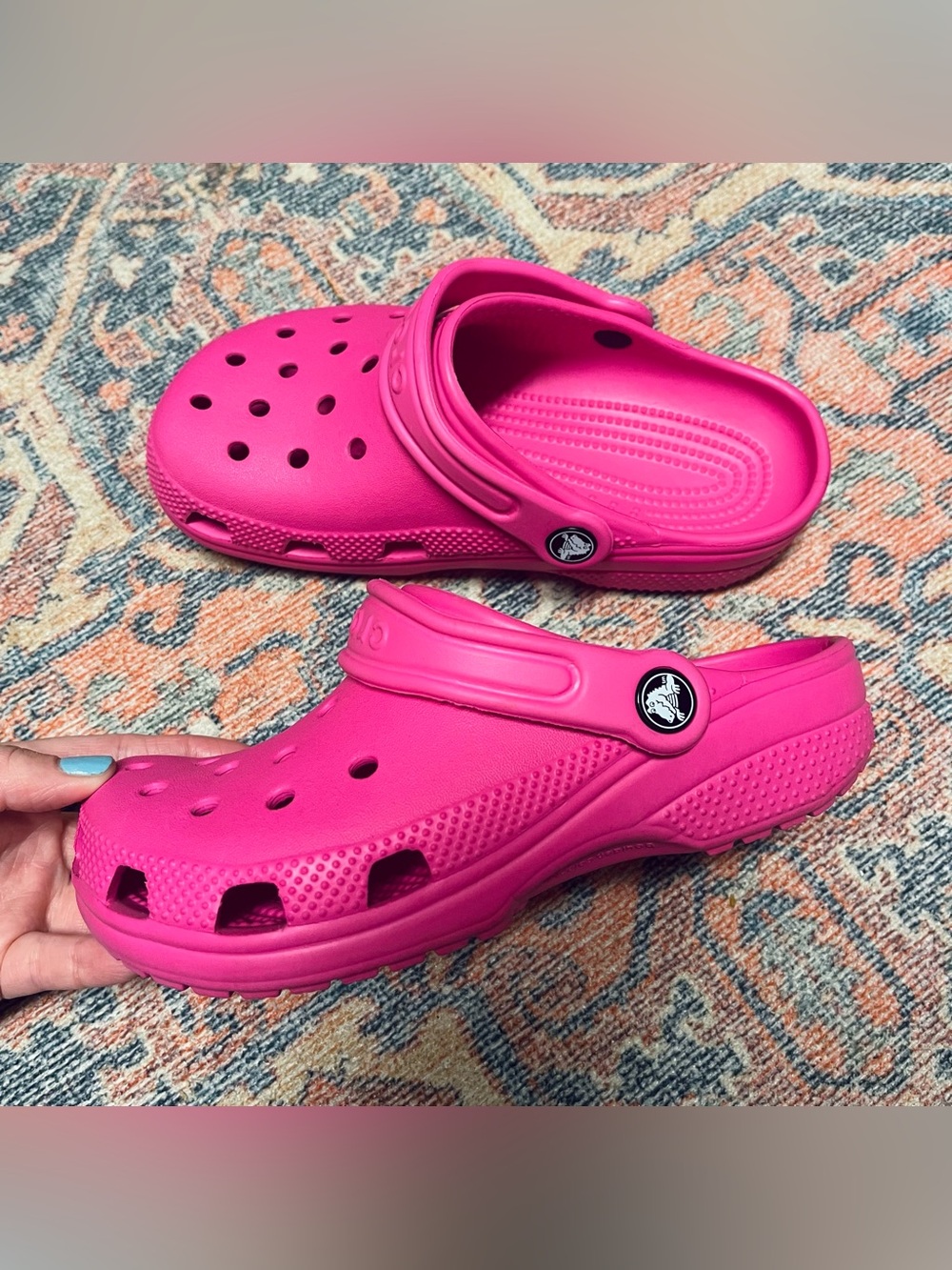 CROCS Kids/Junior Classic Clog - Hot Pink